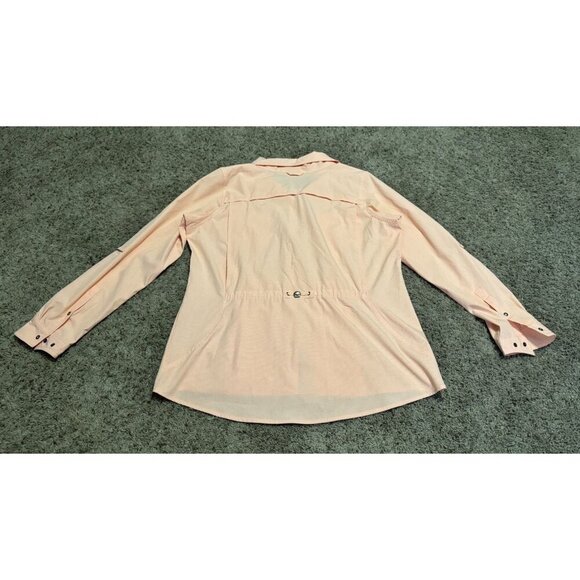 DULUTH TRADING Cool Plus Vented Fishing Shirt Roll Tab Sleeve Snap Lot Of 2 XL - Picture 5 of 13